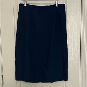 Sag Harbor Classic Navy Women's Skirt - lined